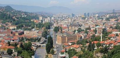 Столица Боснии и Герцеговины — Сараево. Источник: Wikipedia.